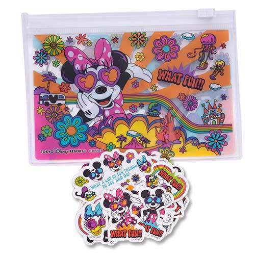 TDR - Flower Collection - Stickers with Clear Bag