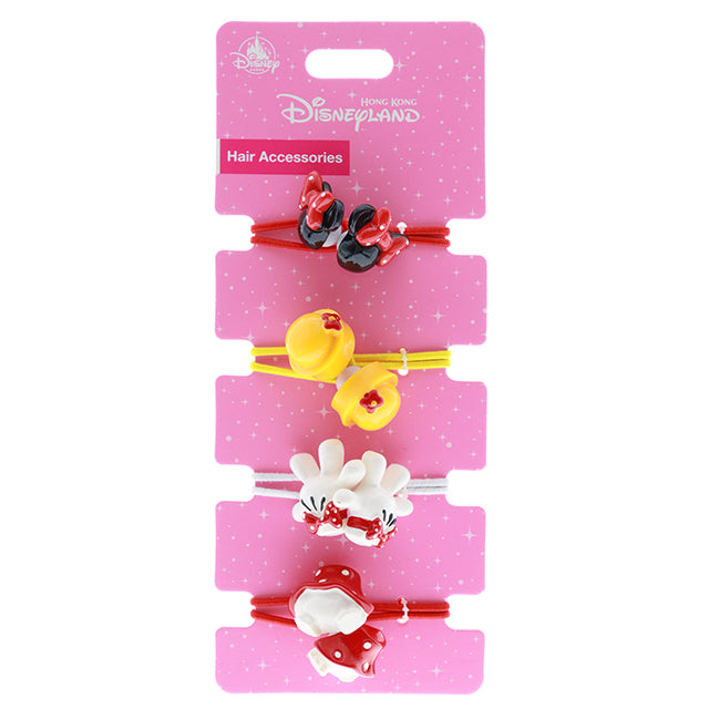 HKDL - Minnie Mouse Body Parts Hair Accessories Set