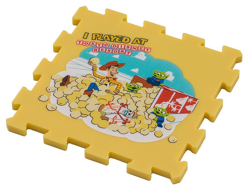 TDR - "I Played at Tokyo Disney Resort" Collection - Souvenir Coaster (Yellow)