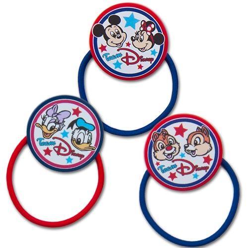 TDR - Team Disney - Mickey & Friends Hair Tie Set of 3