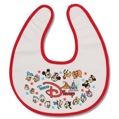 TDR - Team Disney - Mickey & Friends Baby Bib Set of 2