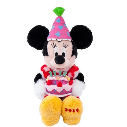 TDR - "Happy Birthday to Mickey & Minnie" Collection - Plush Toy x Minnie Mouse