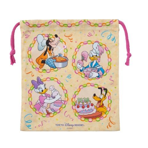 TDR - "Happy Birthday to Mickey & Minnie" Collection - Drawstring Bag