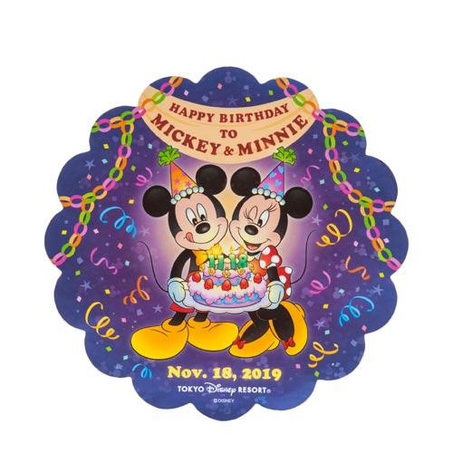 TDR - "Happy Birthday to Mickey & Minnie" Collection - Sticker