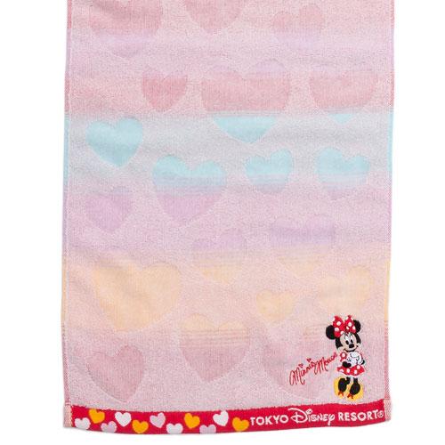 TDR - Face Towel x Minnie Mouse with Heart Print