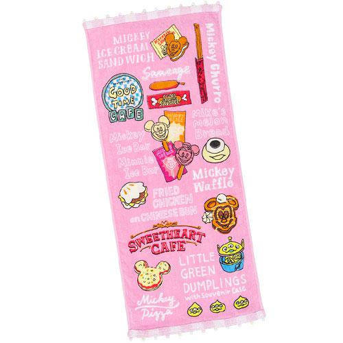 TDR - Food Theme x Pink Collection - Face Towel