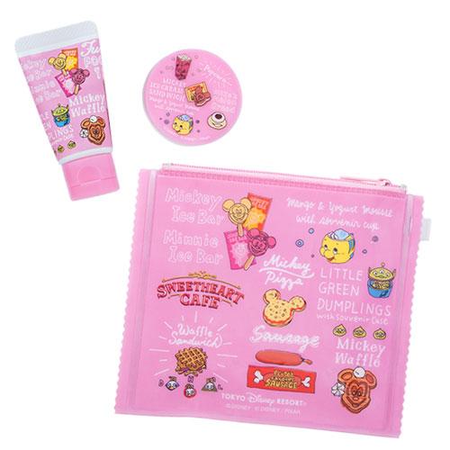 TDR - Food Theme x Pink Collection - Hand Cream and Lip Balm Set