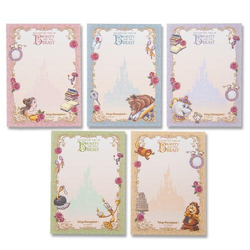 TDR - Enchanted Tale of Beauty and the Beast Collection - Memo Pads Set