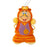 TDR - Beauty and the Beast Magical Story Collection - Plush Toy Keychain x Cogsworth