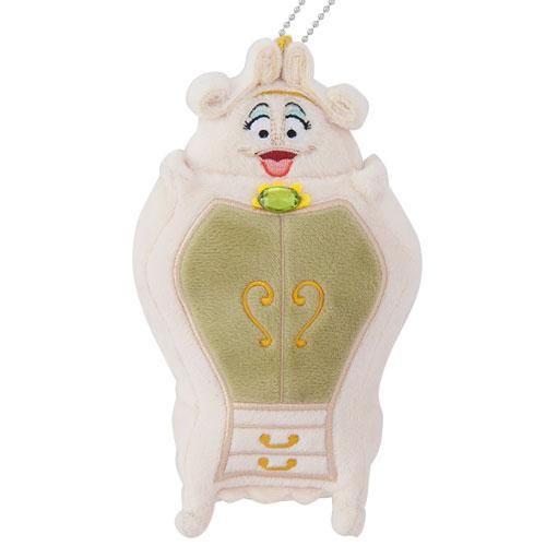 TDR - Beauty and the Beast Magical Story Collection - Plush Toy Keychain x Madame Garderobe