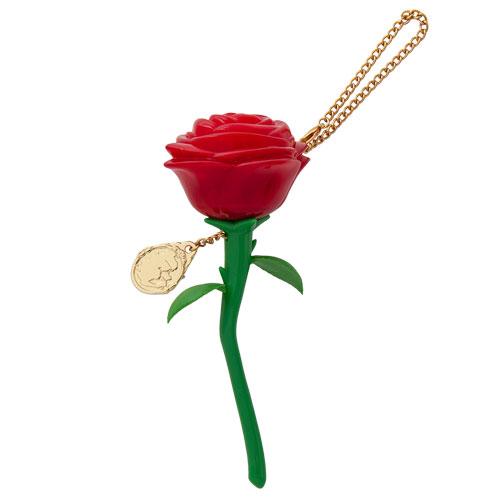 TDR - Beauty and the Beast Magical Story Collection - Light Up Rose Keychain with Music