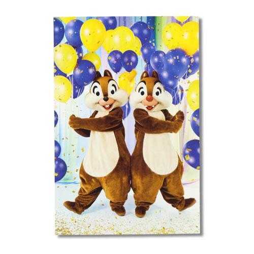 TDR - Imagining the Magic - Post Card x Chip & Dale Balloons