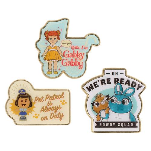 TDR - Toy Story 4 Collection x Pins Set