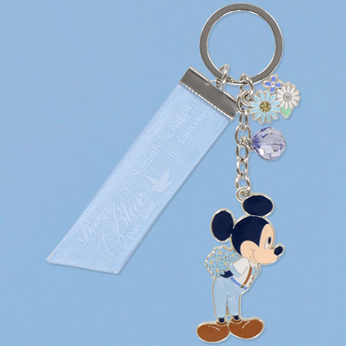 TDR - Disney Blue Ever After Collection - Mickey & Minnie Mouse Keychains Set