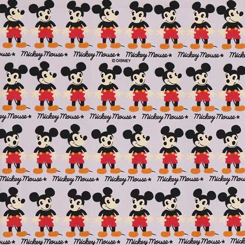 TDR - Disney Handycraft Collection x Cloth Fabric Patchwork (Mickey Mouse)