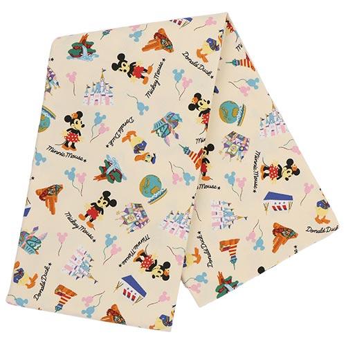 TDR - Disney Handycraft Collection x Cloth Fabric Patchwork (Mickey & Friends)