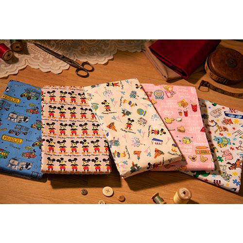 TDR - Disney Handycraft Collection x Cloth Fabric Patchwork (Mickey & Friends)