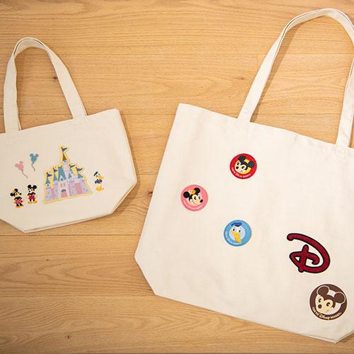 TDR - Disney Handycraft Collection x Embroidery Patch Set Mickey, Minnie Mouse & Donald Duck Shaped