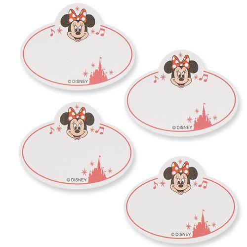 TDR - Disney Handycraft Collection x Iron on Minnie Mouse Name Tag Clothing Sticker
