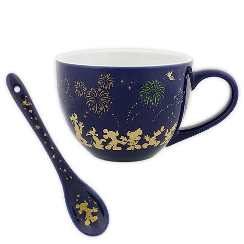 TDR - Tokyo Disney Resort Night Sky & Fireworks Collection - Mug with Spoon Set