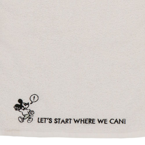 TDR - LET'S START WHERE WE CAN! x Mickey Mouse Face Towel & Drawstring Bag Set