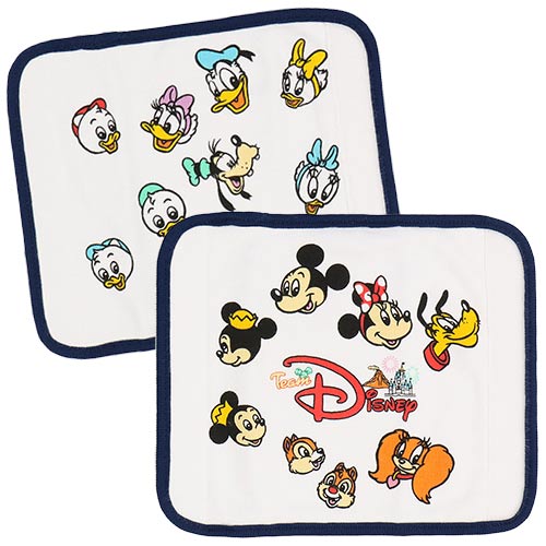 TDR - Team Disney - Mickey & Friends Sucking Pad/Car Seat Strap Covers/Stroller Belt Covers