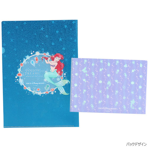 TDR - The Little Mermaid Ariel "Follow Your Dreams Whenever they Lead" Collection x Clear Holder Set