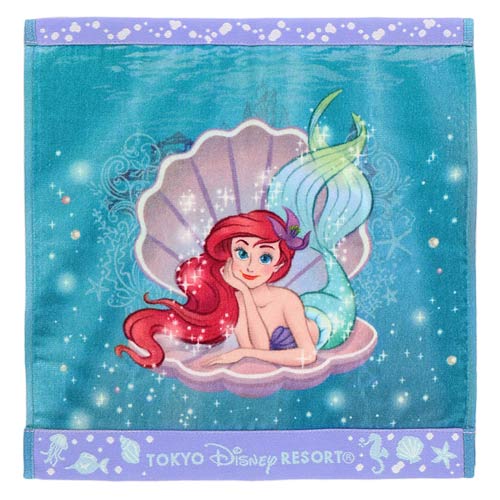 TDR - The Little Mermaid Ariel "Follow Your Dreams Whenever they Lead" Collection x Hand Towel