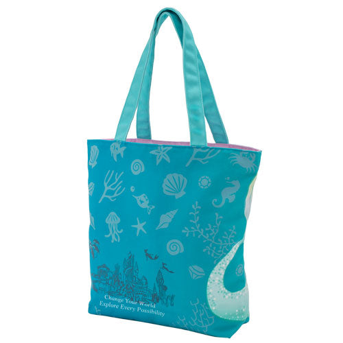 TDR - The Little Mermaid Ariel "Follow Your Dreams Whenever they Lead" Collection x Tote Bag