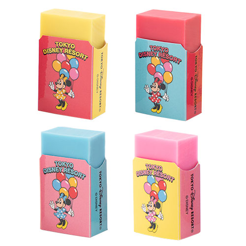 TDR - Happiness in the Sky Collection x Minnie Mouse Balloon Erasers Set