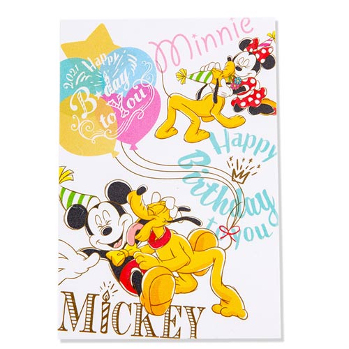 TDR - Mickey and Minnie's Birthday Collection x Post Card