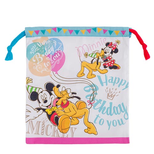 TDR - Mickey and Minnie's Birthday Collection x Drawstring Bag