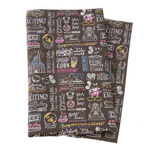 TDR - Disney Handycraft Collection x Cut Cloth (Mickey Mouse white Chalk)