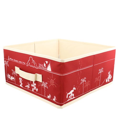 TDR - Food Theme - Mickey Mouse & Friends Foldable Storage Basket