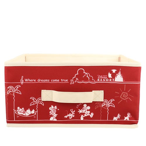TDR - Food Theme - Mickey Mouse & Friends Foldable Storage Basket