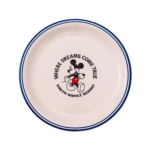 TDR - Tokyo Disneyland Where Dreams Come True "Mickey Mouse" Tableware Series x Plate (Size: S)