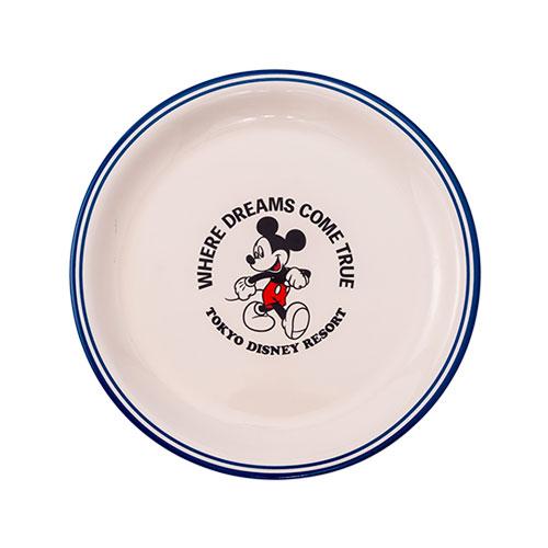 TDR - Tokyo Disneyland Where Dreams Come True "Mickey Mouse" Tableware Series x Plate (Size: S)