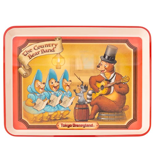 TDR - "Country Bear Theater" Tableware Series x Tray
