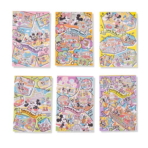 TDR - Mickey & Friends Having Fun in the Park Collection x Memo Pads Set