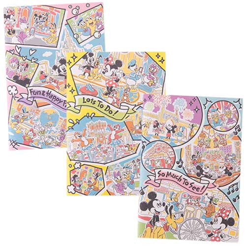 TDR - Mickey & Friends Having Fun in the Park Collection x Notebooks Set