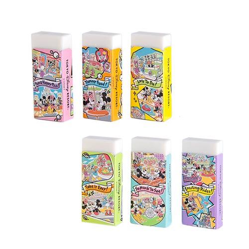 TDR - Mickey & Friends Having Fun in the Park Collection x MONO Erasers Set