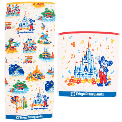 TDR - Tokyo Disney Resort "Make Your Favorite" "Mickey Mouse x  Towels Set
