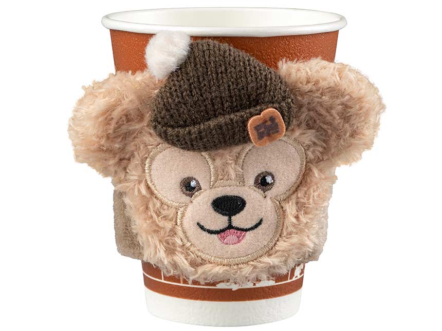 TDR - Duffy & Friends Warm Winter Storytime Collection x Duffy Fluffy Souvenir Cup Sleeve (Last 1, Ready to Ship in 2-3 Business days)