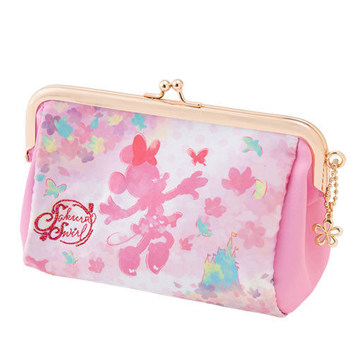 TDR - Cherry Blossom Sakura Swirl x Minnie Mouse Pouch