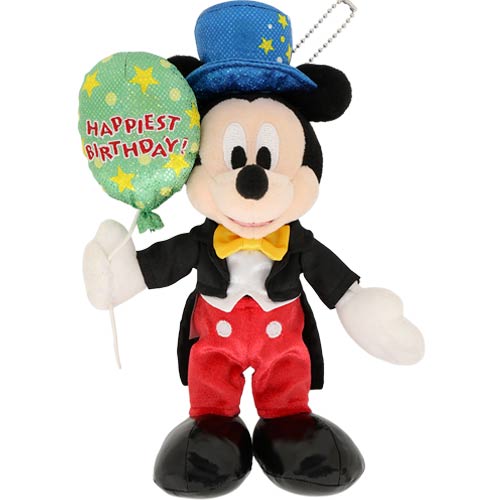 TDR - MY HAPPIEST BIRTHDAY!2022 Plush Keychain x Mickey Mouse