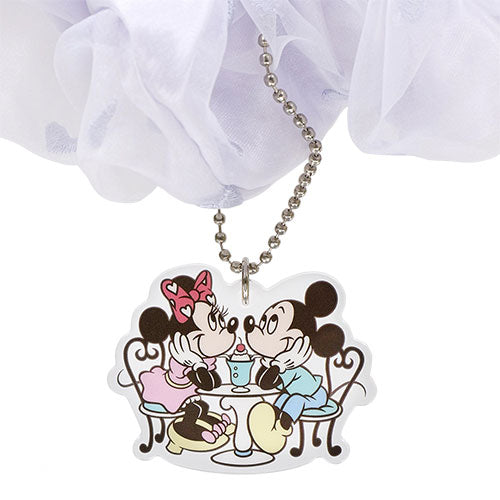 TDR - Retro Atmosphere Nakayoshi Club Collection x Mickey & Minnie Mouse Hair Scrunchie
