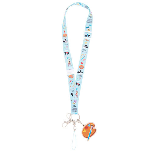TDR - Mickey Mouse & Friends Retro Paint Design Collection x Lanyard