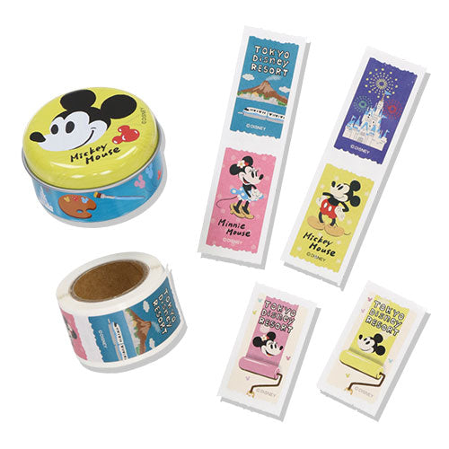 TDR - Mickey Mouse & Friends Retro Paint Design Collection x Stickers