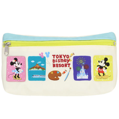 TDR - Mickey Mouse & Friends Retro Paint Design Collection x Stationary Bag