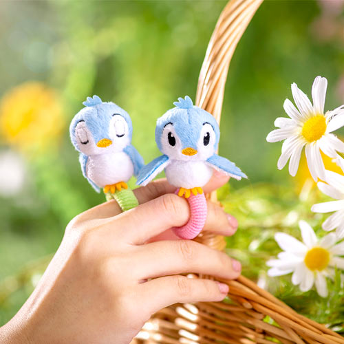 TDR - Spring in the Air Collection - Blue Bird Rings Set